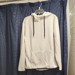 Tek Gear White Fleece with Green Accents MEN MED